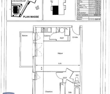 Location Appartement 2 pièces 44m² OIGNIES 62590 - Photo 3