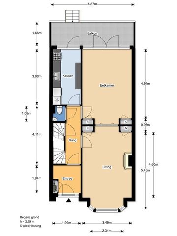 Huis te huur: Van Zuylen van Nijeveltstraat 140 2242 AV Wassenaar - Photo 4