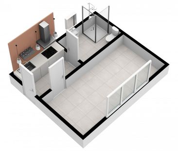 Pronájem bytu 1+kk 20 m² - Photo 6