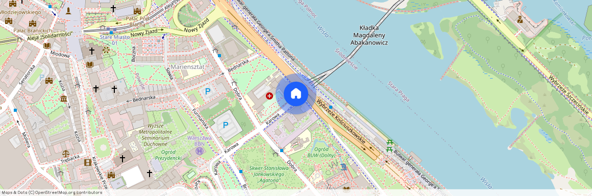 ul. Karowa, Powiśle, Śródmieście, Warszawa, mazowieckie