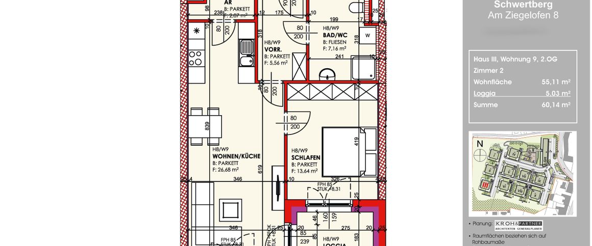Wohnanlage der LAWOG Am Ziegelofen 8/9 4311 Schwertberg - Photo 1