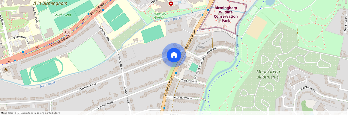 Pershore Road 593, Birmingham B29 7HA, United Kingdom