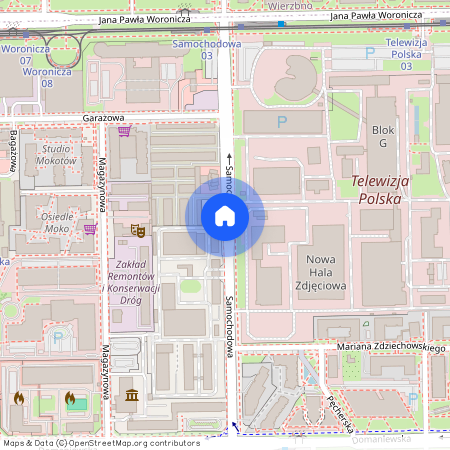 Warszawa, Mokotów, Warszawa, Mokotów, Samochodowa