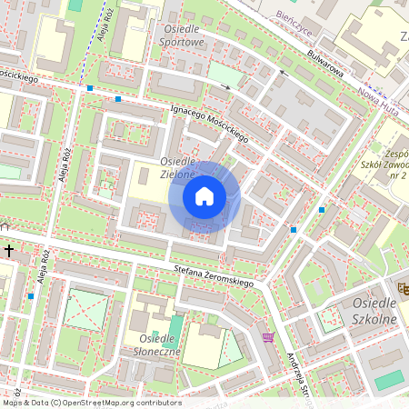 os. Zielone, Nowa Huta, Nowa Huta, Kraków, małopolskie