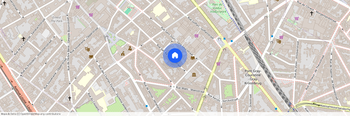 Rue Van Aa, 86, 1050, Ixelles