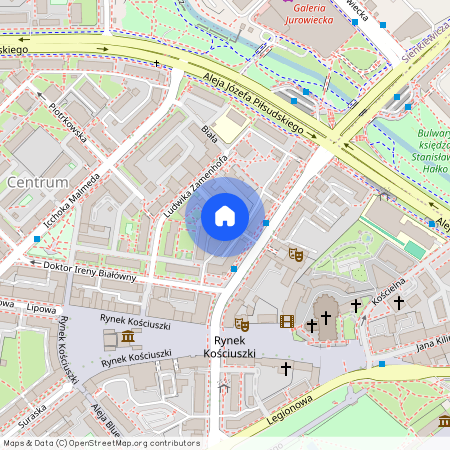 ul. Sienkiewicza 7A, Centrum, Białystok, podlaskie