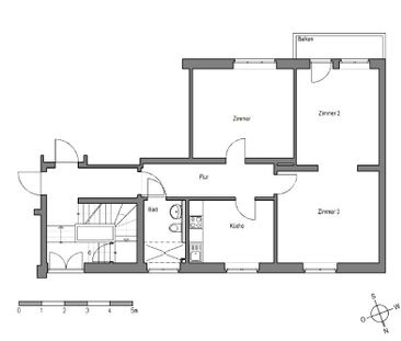 wunschschöne 3-Zimmer-Wohnung - "Freie Scholle eG" - Photo 3