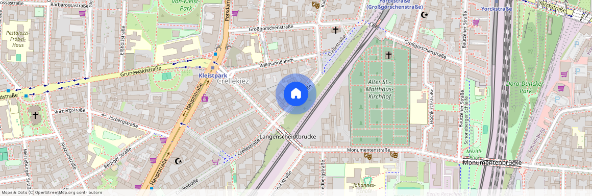 Crellestrasse, 10827 Berlin - Schöneberg