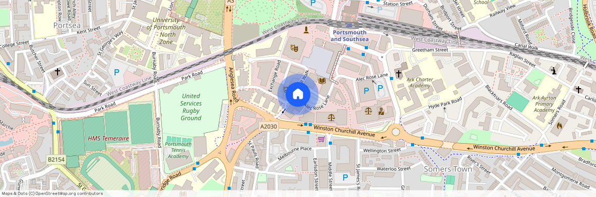 Jassi Halls, 1 Guildhall Walk, Portsmouth, PO1