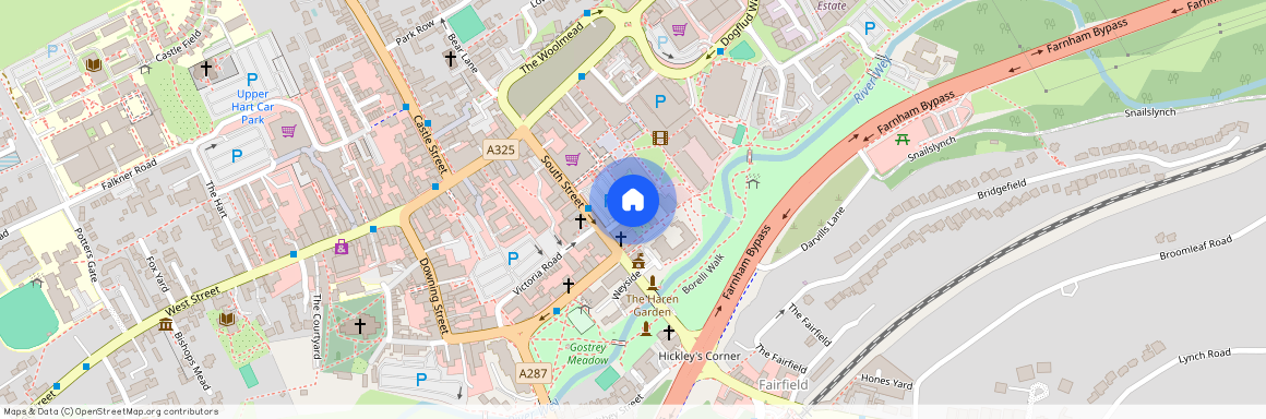 Old Market Place, Farnham, Surrey, GU9