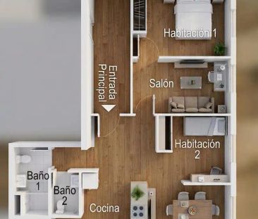 Piso de alquiler en Calle Calle Martínez Campos, Ensanche Centro - ... - Photo 4