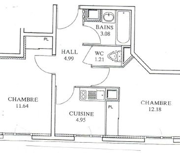 Appartement 2 pièces – VILLEURBANNE - Photo 5