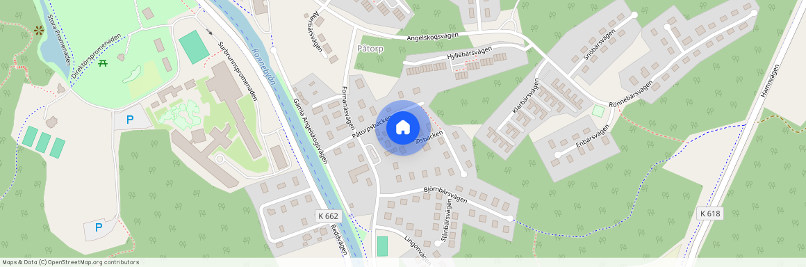 Påtorpsbacken, Ronneby