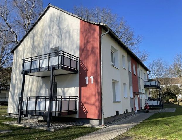 Günstige und frisch tapezierte Wohnung mit Balkon ! - Foto 1