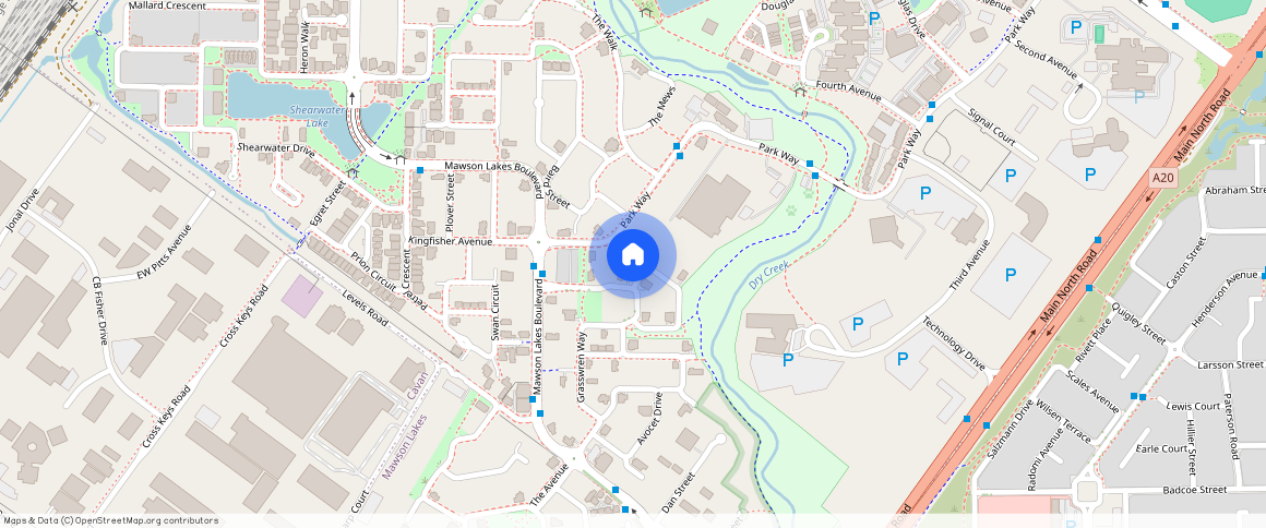 ** Creekview Drive, Mawson Lakes SA 5095