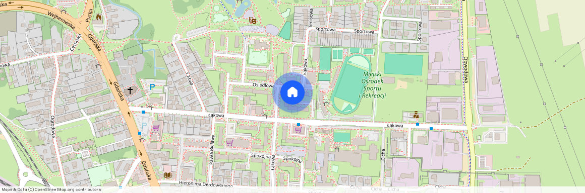 ul. Łąkowa, Reda, wejherowski, pomorskie