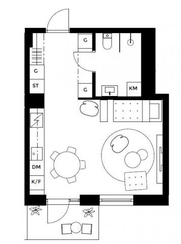 Nyproducerad 1:a om 35kvm Brommaplan - Photo 4