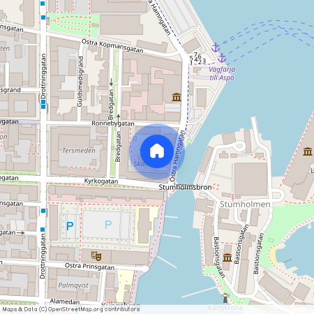 Trossö, Karlskrona, Blekinge, Östra Hamngatan 3B