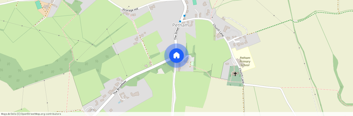 The Broadway, Petham, Canterbury