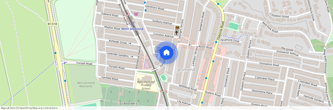 St Georges Mews, Jesmond, NE2