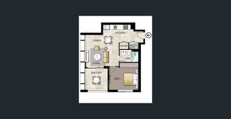 Modern fully furnished One-Bedroom Apartment in Prime Zetland Location | Built by Meriton - Photo 4