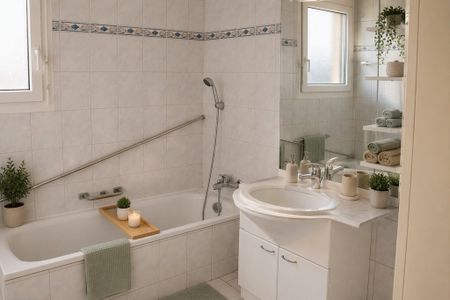 Charmant appartement de 4.5 pièces au rez avec terrasse - Photo 2
