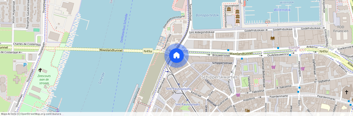 Van Meterenkaai, 1, 202, 2000, Antwerpen