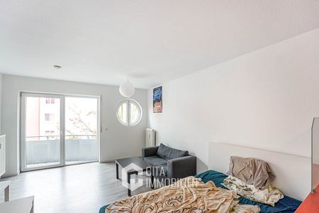 Vollmöbelierte 1-Zimmer-Wohnung mit Balkon in Frankfurt-Bornheim zu vermieten - Photo 3