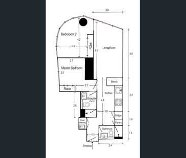 Spacious semi furnished 2 bedroom in AUS108! - Photo 6