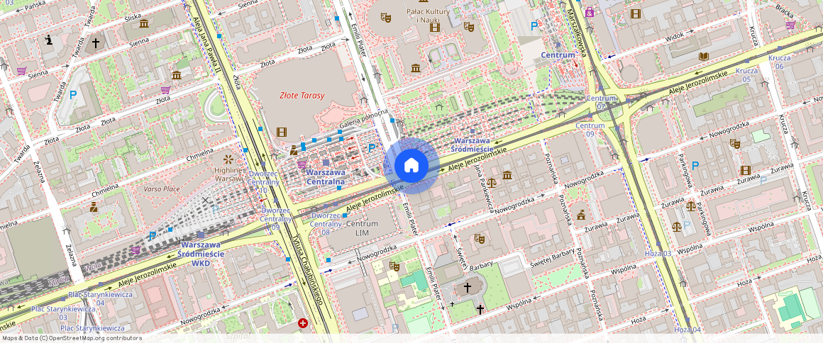 mazowieckie, Warszawa, Śródmieście, Aleje, Jerozolimskie