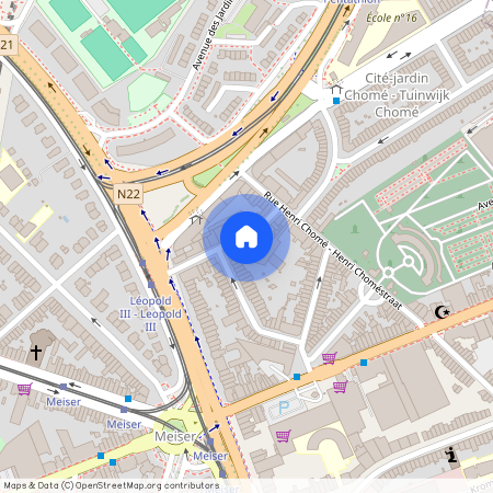 Rue Paul Hymans - Paul Hymansstraat, 28, 1030, Schaerbeek - Schaarbeek