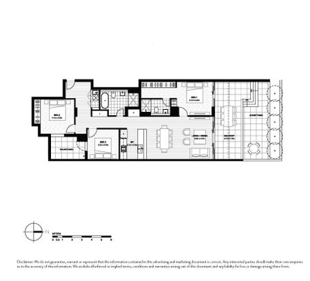 Luxuriously Appointed Three Bedroom Apartment - Photo 3