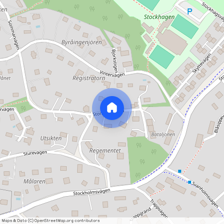 Storängsstigen, Stocksund