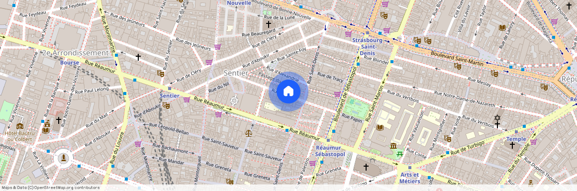 Rue du Caire, Francja, Paris