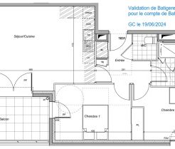 Appartement 3 pièces 69.15 m² - Photo 6