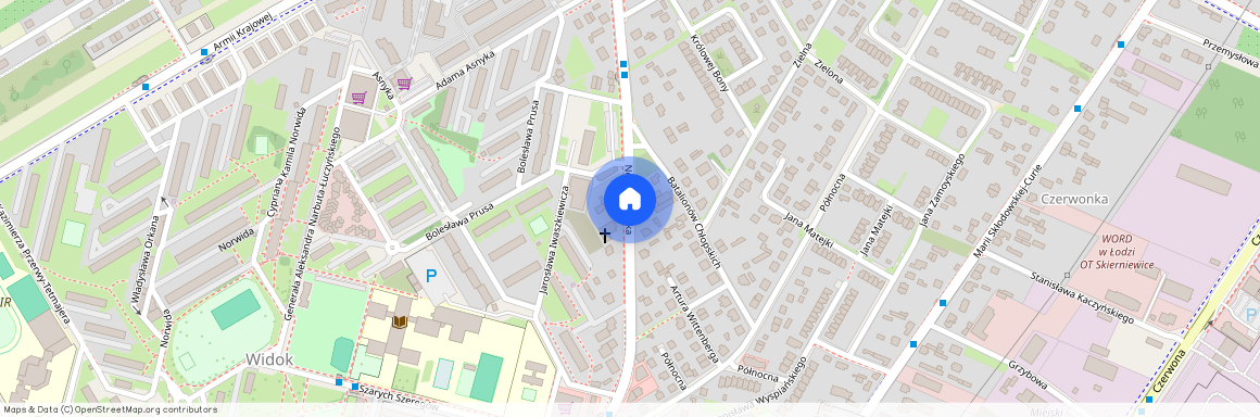 ul. Nowobielańska, Skierniewice, łódzkie