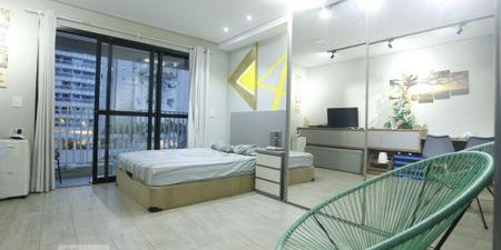 Studio para alugar com 30m², 1 quarto e sem vaga - Photo 3