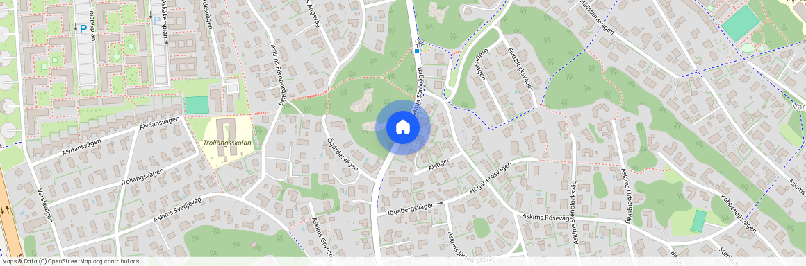 Gamla Särövägen, Askim