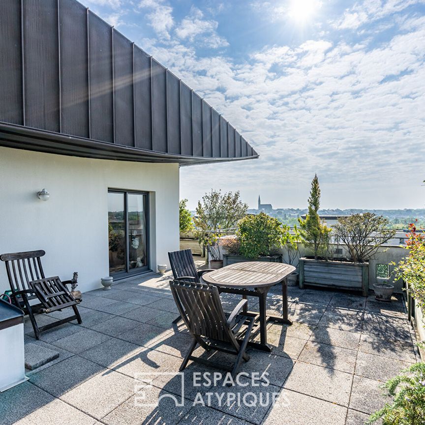 Appartement meublé de 98 m² à Carquefou avec superbe terrasse de 100 m² - Photo 1