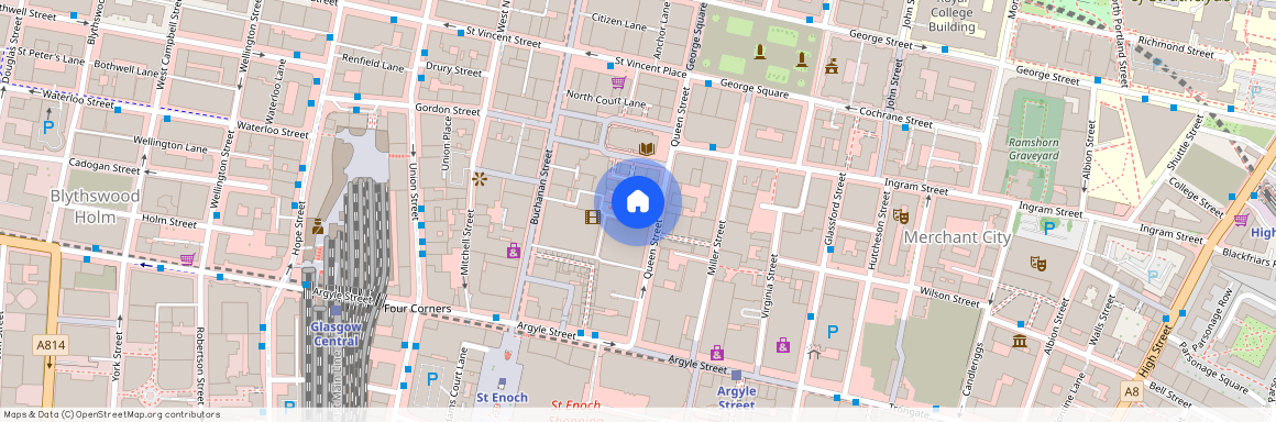 Queen Street, Flat 1-2, Glasgow G1