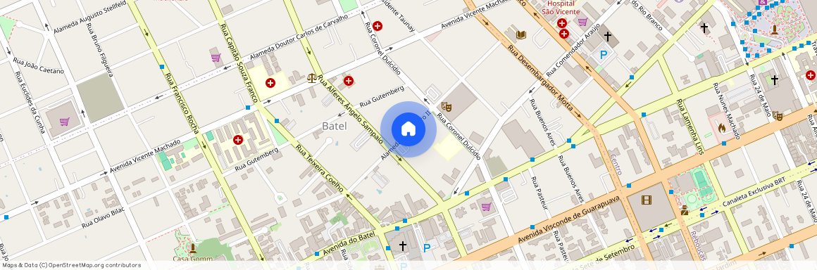 Alameda Dom Pedro II, 413 - 80.420-060 - Batel - Curitiba