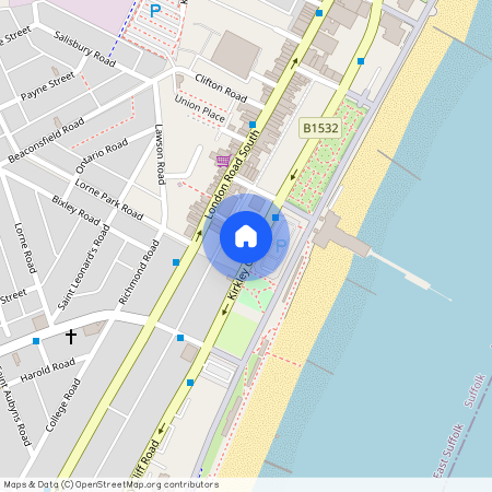 Kirkley Cliff, Lowestoft, Suffolk, NR33