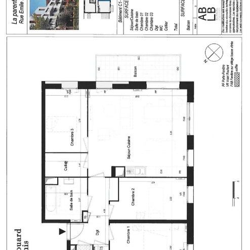 BEAU T4 AVEC BALCON ET PARKING - Photo 2