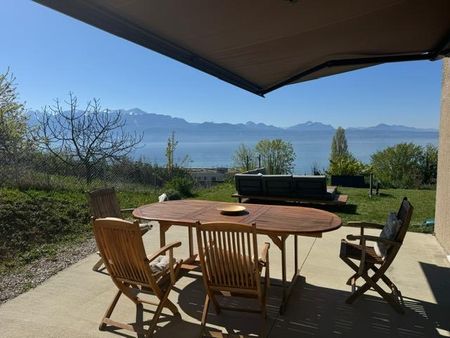 Appartement de 4,5 pièces avec terrasse et jardin - Vue sur le lac - Foto 5