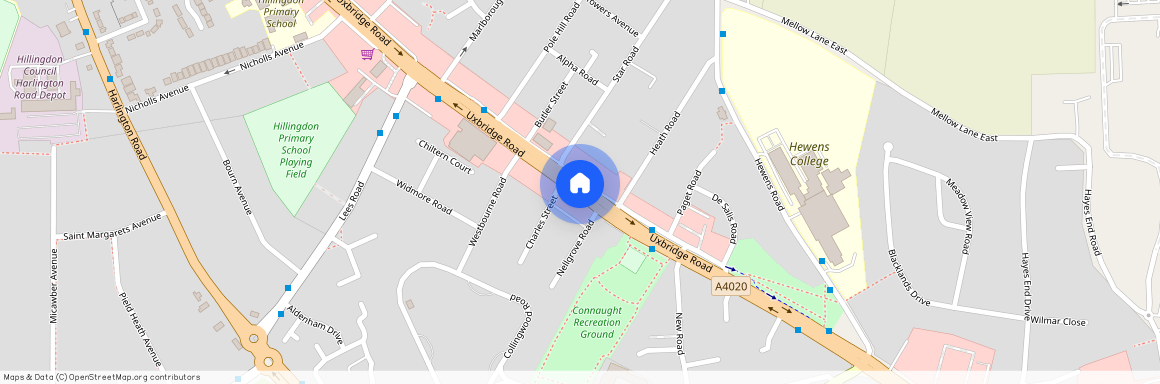 Halls Terrace, Uxbridge Road, Uxbridge