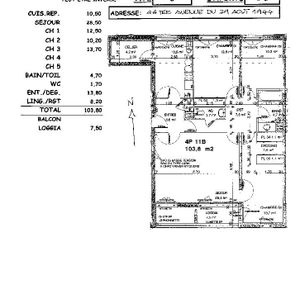 Location appartement T5 103.80m² à Tinqueux (51430) Loyer CC * : 1087.67 € Réf : ER.19391 - Photo 3