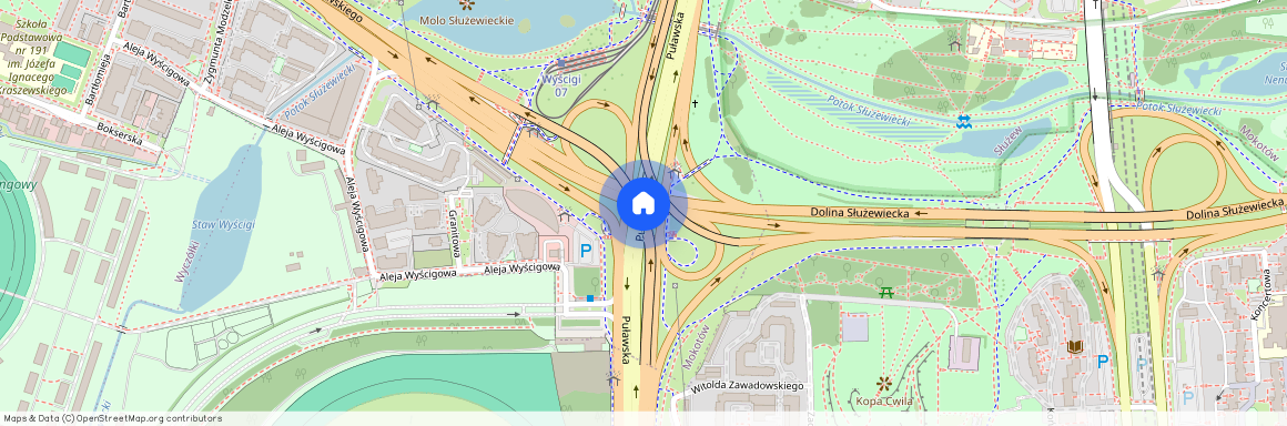 ul. Puławska, Służew, Mokotów, Warszawa, mazowieckie