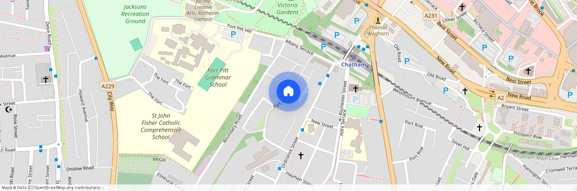 Fort Pitt Street, Chatham, Kent, ME4