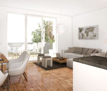 Moderne 3-Zimmer-Wohnung mit Loggia und Balkon - Foto 1