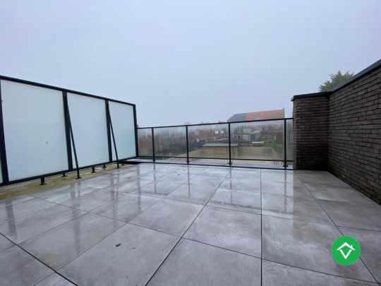 Duplex nieuwbouwappartement met 2 slaapkamers en groot terras te Torhout - Photo 1